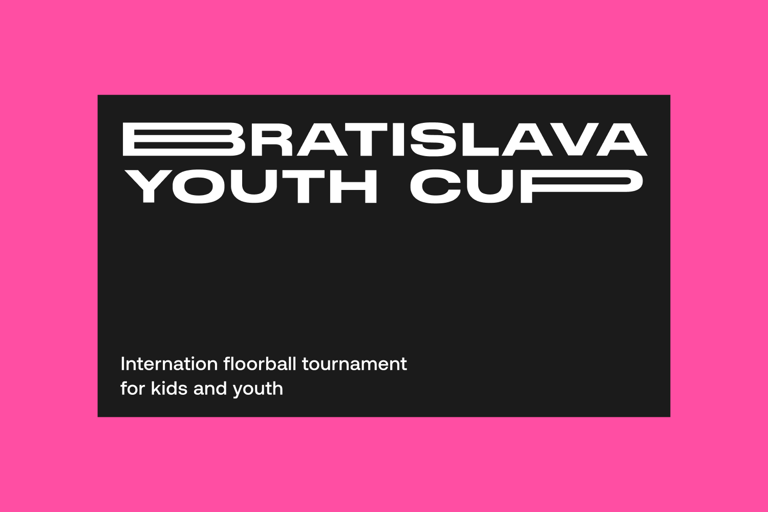Tournament visual on pink