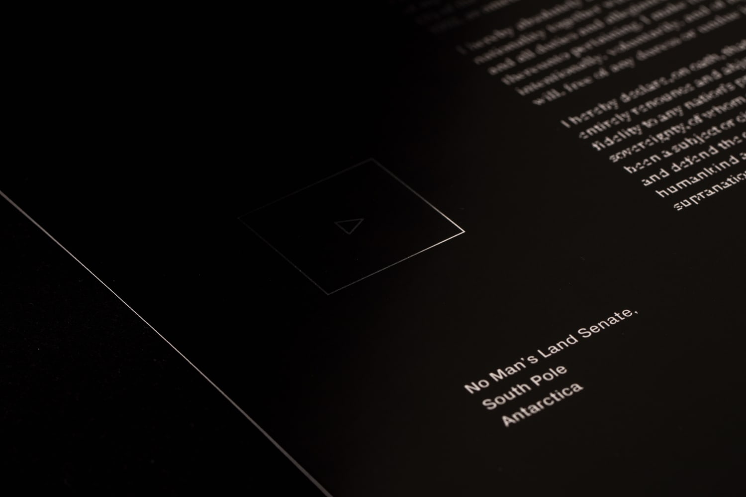 Close-up of the publication cover