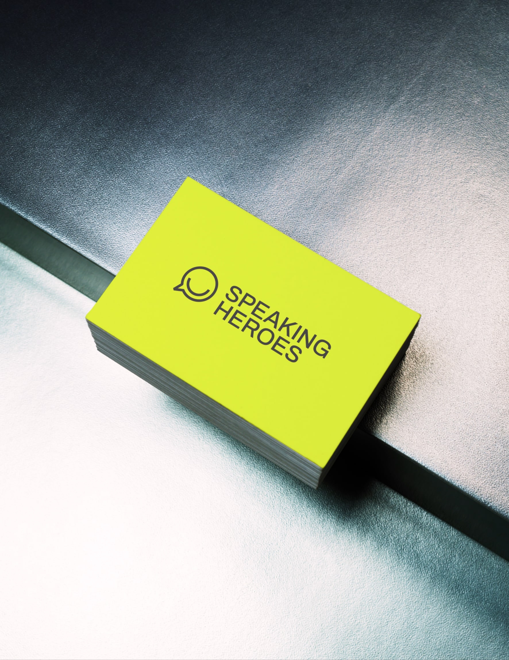 Business card detail
